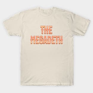 megadeth text vintage T-Shirt